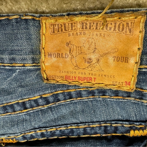 True Religion Jeans - 34x34 - Worn - good Condition - Picture 4 of 7